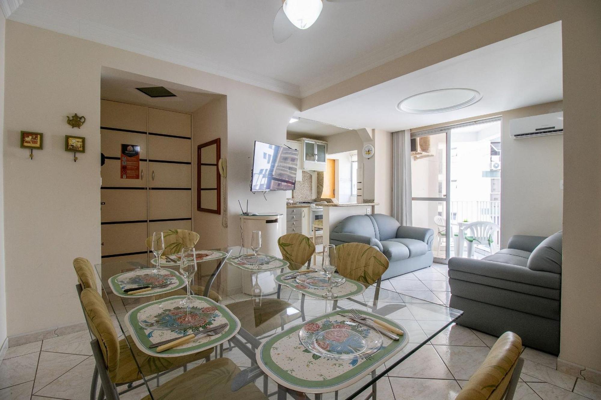 Appartamento Crm71 - 3 Dorm, Centro, Tv Smart, Garagem, Wi-Fi Balneário Camboriú Esterno foto