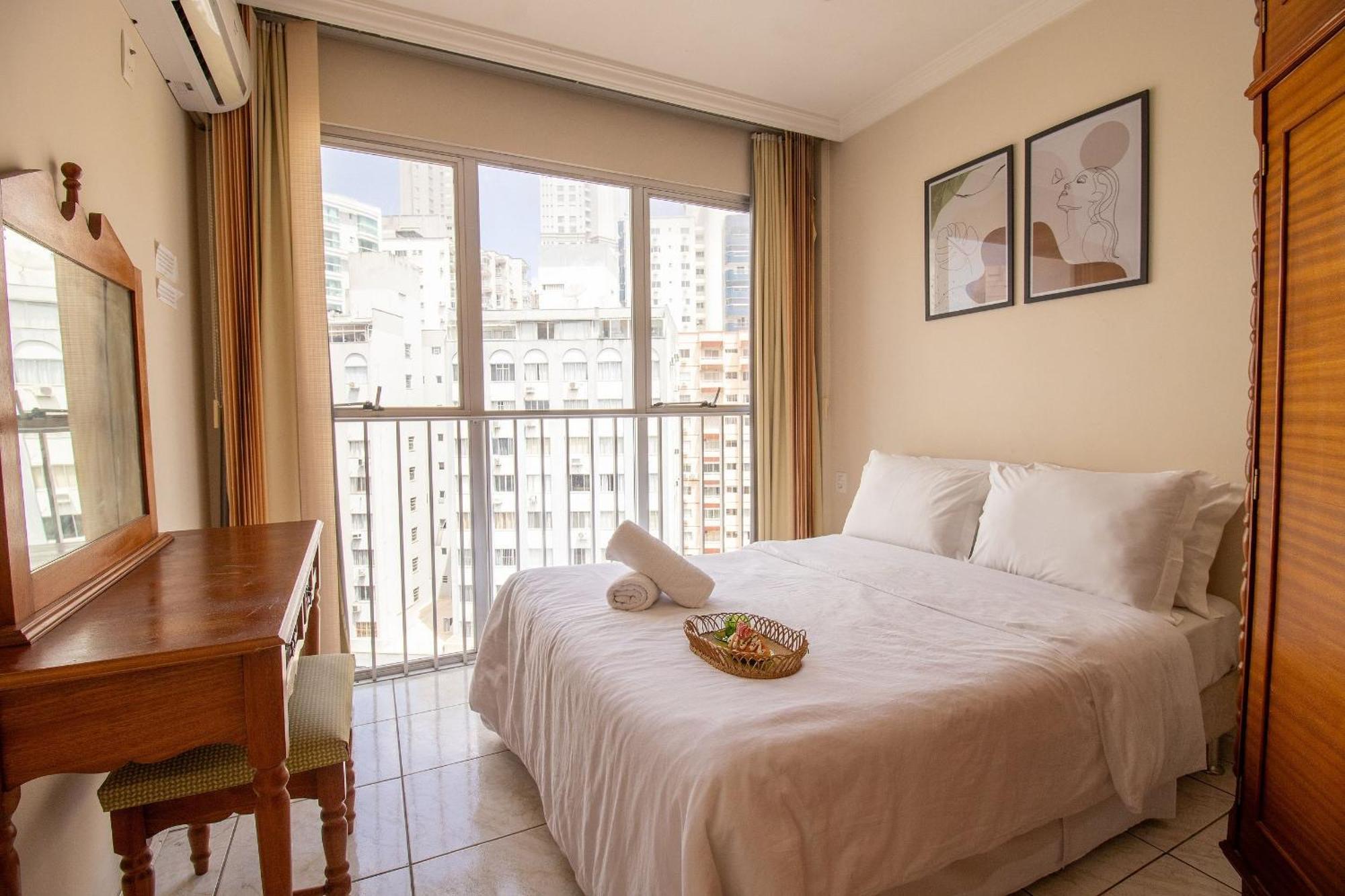 Appartamento Crm71 - 3 Dorm, Centro, Tv Smart, Garagem, Wi-Fi Balneário Camboriú Esterno foto